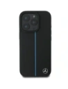 Hurtownia GSM - Mercedes MEHMP16X23RURBK Apple iPhone 16 Pro Max Hülle MB Blue Line Leder MagSafe schwarz - MRS274 - {ean13} - Hurt