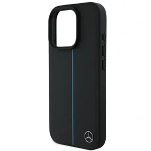Hurtownia GSM - Etui Mercedes MEHMP16X23RURBK Apple iPhone 16 Pro Max hardcase MB Blue Line Leather MagSafe czarny/black - MRS274 - {ean13} - Hurt
