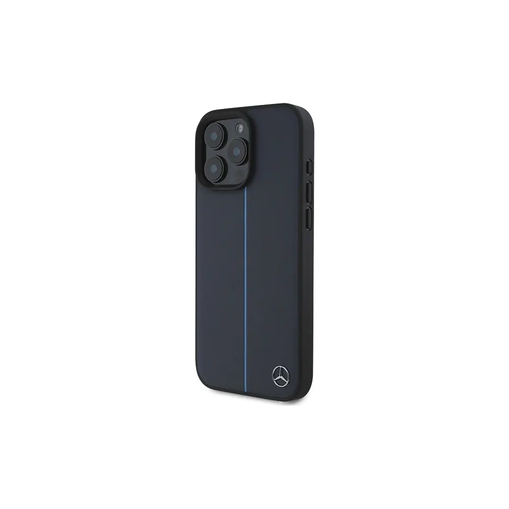 Hurtownia GSM - Mercedes MEHMP16X23RURBV Apple iPhone 16 Pro Max Hartschale MB Blue Line Leder MagSafe navy - MRS275 - {ean13} - Hurt
