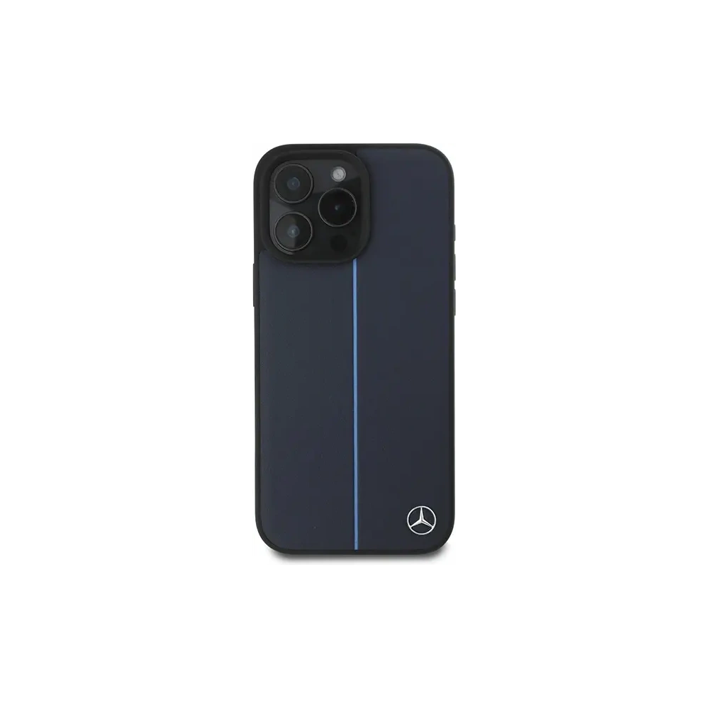 Hurtownia GSM - Mercedes MEHMP16X23RURBV Apple iPhone 16 Pro Max Hartschale MB Blue Line Leder MagSafe navy - MRS275 - {ean13} - Hurt