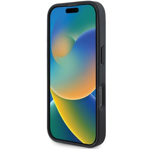 Etui Mercedes MEHMP16X23RURBV Apple iPhone 16 Pro Max hardcase MB Blue Line Leather MagSafe granatowy/navy