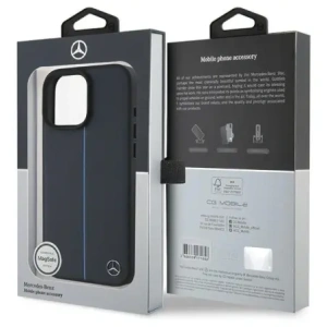 Hurtownia GSM - Etui Mercedes MEHMP16X23RURBV Apple iPhone 16 Pro Max hardcase MB Blue Line Leather MagSafe granatowy/navy - MRS275 - {ean13} - Hurt