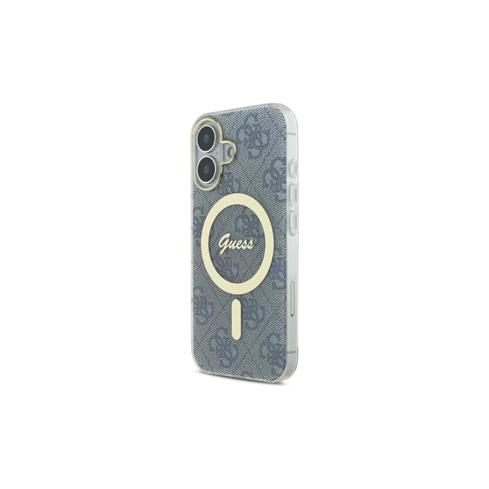 Hurtownia GSM - Etui Guess GUHMP16SH4STB Apple iPhone 16 hardcase IML 4G MagSafe niebieski/blue - GUE4146 - {ean13} - Hurt