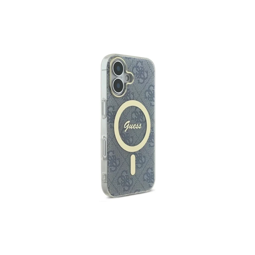 Hurtownia GSM - Etui Guess GUHMP16SH4STB Apple iPhone 16 hardcase IML 4G MagSafe niebieski/blue - GUE4146 - {ean13} - Hurt