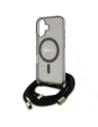 Hurtownia GSM - Etui Guess GUHMP16SHCTSGNSK Apple iPhone 16 hardcase Crossbody Cord Script MagSafe černý/black - GUE4150 - {ean13} - Hurt