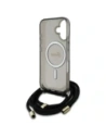 Hurtownia GSM - Etui Guess GUHMP16SHCTSGNSK Apple iPhone 16 hardcase Crossbody Cord Script MagSafe černý/black - GUE4150 - {ean13} - Hurt