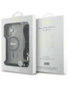 Hurtownia GSM - Guess GUHMP16SHCTSGNSK Apple iPhone 16 husă din plastic Crossbody Cord Script MagSafe neagră - GUE4150 - {ean13} - Hurt