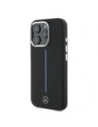 Hurtownia GSM - Mercedes MEHMP16X23SUMBK Apple iPhone 16 Pro Max Hartschale Silikon Blau Streifen MagSafe schwarz - MRS277 - {ean13} - Hurt