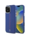 Hurtownia GSM - Etui Mercedes MEHMP16X23SUMRV Apple iPhone 16 Pro Max hardcase Silicone Red Stripe MagSafe granátový/navy - MRS278 - {ean13} - Hurt