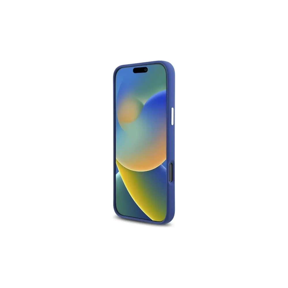 Hurtownia GSM - Mercedes MEHMP16X23SUMRV Apple iPhone 16 Pro Max Hartschale Silikon Rotstreifen MagSafe Marineblau - MRS278 - {ean13} - Hurt