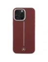 Hurtownia GSM - Mercedes MEHMP16X23SUMSR Apple iPhone 16 Pro Max hardcase Silicon Stripe Alb MagSafe roșu - MRS279 - {ean13} - Hurt