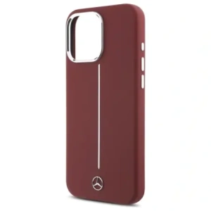 Hurtownia GSM - Etui Mercedes MEHMP16X23SUMSR Apple iPhone 16 Pro Max hardcase Silicone White Stripe MagSafe czerwony/red - MRS279 - {ean13} - Hurt