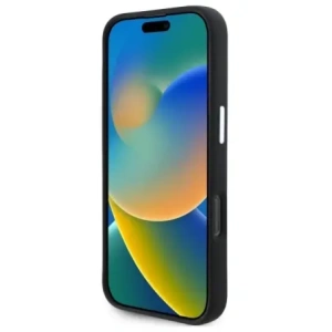 Mercedes MEHMP16X23SUTTK Apple iPhone 16 Pro Max kemény tok szilikon tónusos logó MagSafe fekete
