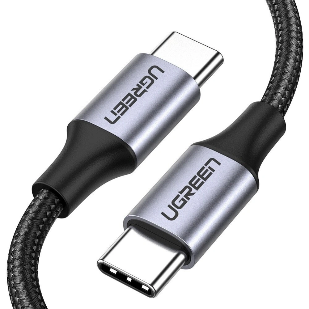 Hurtownia GSM - Kabel USB-C do USB-C UGREEN QC 3.0 PD 3A 60W 1m (czarny) - UGR231BLK - {ean13} - Hurt