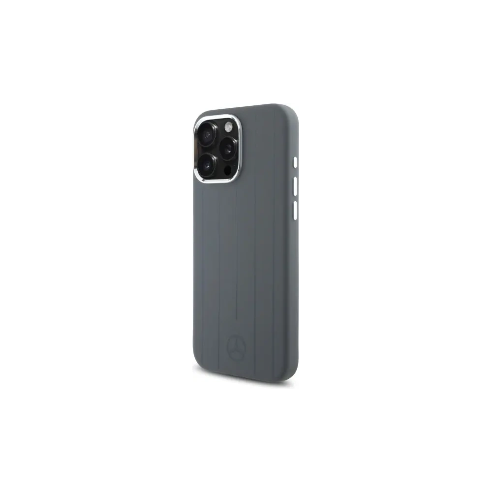 Hurtownia GSM - Etui Mercedes MEHMP16X23SUVSA Apple iPhone 16 Pro Max hardcase Silicone Vertical Tonal Stripes MagSafe szary/grey - MRS281 - {ean13} - Hurt