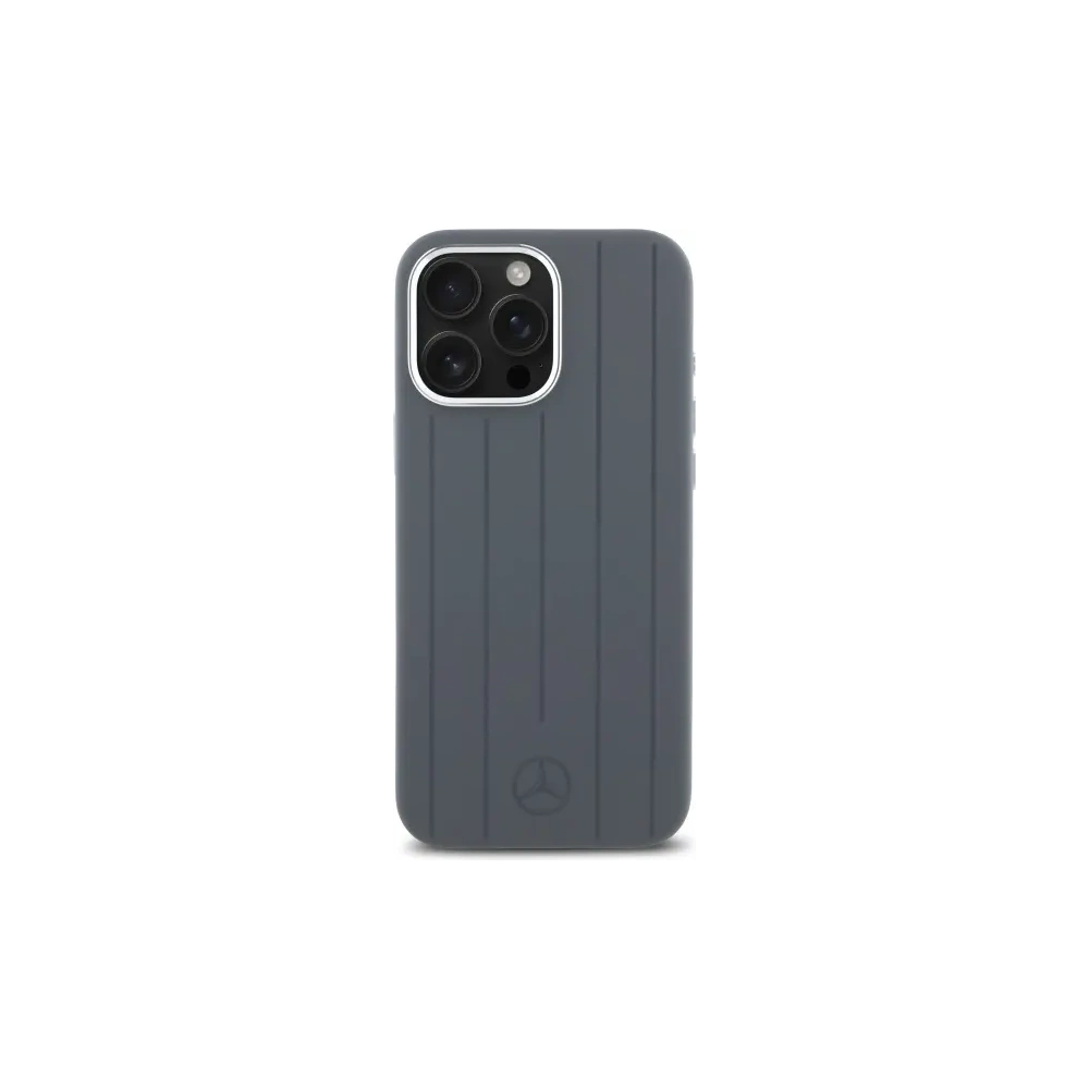 Hurtownia GSM - Etui Mercedes MEHMP16X23SUVSA Apple iPhone 16 Pro Max hardcase Silicone Vertical Tonal Stripes MagSafe szary/grey - MRS281 - {ean13} - Hurt