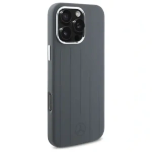 Hurtownia GSM - Etui Mercedes MEHMP16X23SUVSA Apple iPhone 16 Pro Max hardcase Silicone Vertical Tonal Stripes MagSafe szary/grey - MRS281 - {ean13} - Hurt