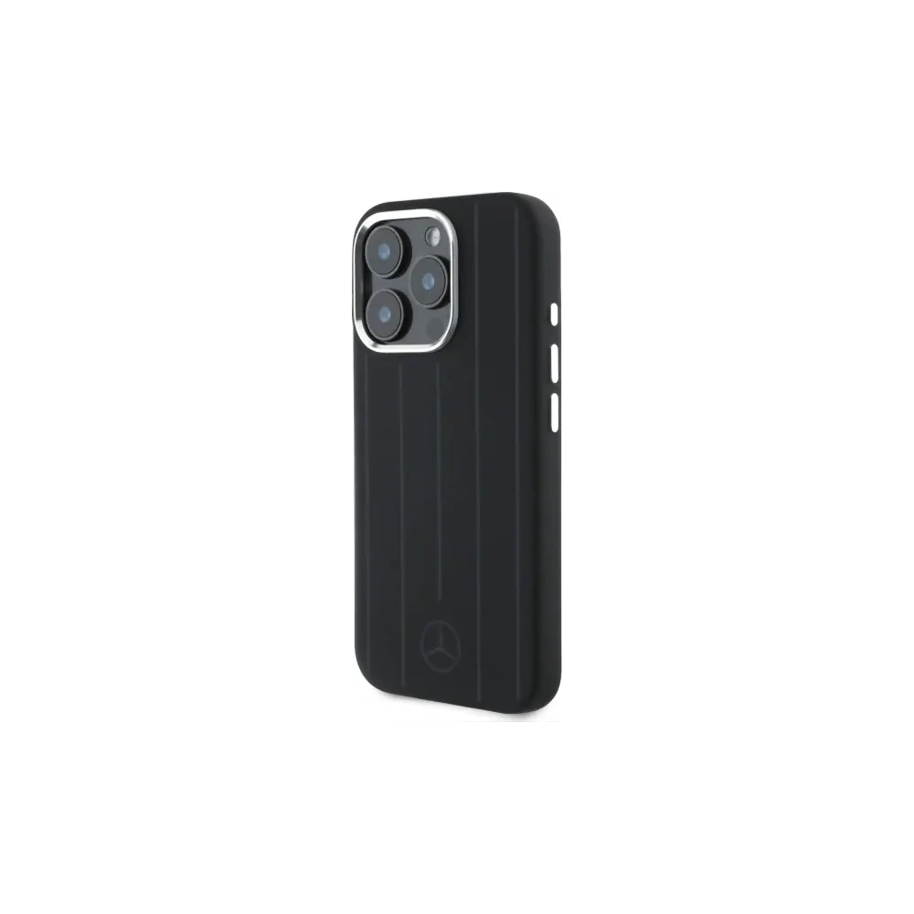 Hurtownia GSM - Etui Mercedes MEHMP16X23SUVSK Apple iPhone 16 Pro Max hardcase Silicone Vertical Tonal Stripes MagSafe czarny/black - MRS282 - {ean13} - Hurt