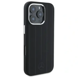 Hurtownia GSM - Etui Mercedes MEHMP16X23SUVSK Apple iPhone 16 Pro Max hardcase Silicone Vertical Tonal Stripes MagSafe czarny/black - MRS282 - {ean13} - Hurt