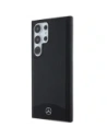 Hurtownia GSM - Mercedes MEHMS24L23RBARK Samsung Galaxy S24 Ultra husă din piele texturată & simplă MagSafe neagră - MRS283 - {ean13} - Hurt