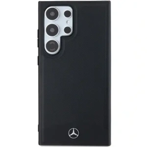 Hurtownia GSM - Etui Mercedes MEHMS24L23RBARK Samsung Galaxy S24 Ultra hardcase Leather Textured & Plain MagSafe czarny/black - MRS283 - {ean13} - Hurt