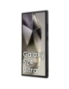 Hurtownia GSM - Mercedes MEHMS24L23RBARK Samsung Galaxy S24 Ultra husă din piele texturată & simplă MagSafe neagră - MRS283 - {ean13} - Hurt