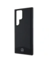 Hurtownia GSM - Mercedes MEHMS24L23RBARK Samsung Galaxy S24 Ultra husă din piele texturată & simplă MagSafe neagră - MRS283 - {ean13} - Hurt