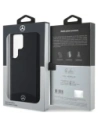 Hurtownia GSM - Mercedes MEHMS24L23RBARK Samsung Galaxy S24 Ultra husă din piele texturată & simplă MagSafe neagră - MRS283 - {ean13} - Hurt