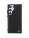 Hurtownia GSM - Mercedes MEHMS24L23RBGVK Samsung Galaxy S24 Ultra husa din piele dură cu linie debossată MagSafe neagră - MRS284 - {ean13} - Hurt