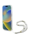 Hurtownia GSM - Guess GUHMP16SHGCRELST Apple iPhone 16 Hardcase IML Glitter mit Perlenarmband MagSafe transparent - GUE4156 - {ean13} - Hurt