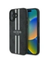Hurtownia GSM - Etui Guess GUHMP16SP4RPSK Apple iPhone 16 hardcase 4G Tištěné pruhy MagSafe černé/black - GUE4157 - {ean13} - Hurt