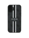 Hurtownia GSM - Etui Guess GUHMP16SP4RPSK Apple iPhone 16 hardcase 4G Tištěné pruhy MagSafe černé/black - GUE4157 - {ean13} - Hurt