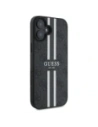 Hurtownia GSM - Etui Guess GUHMP16SP4RPSK Apple iPhone 16 hardcase 4G Tištěné pruhy MagSafe černé/black - GUE4157 - {ean13} - Hurt