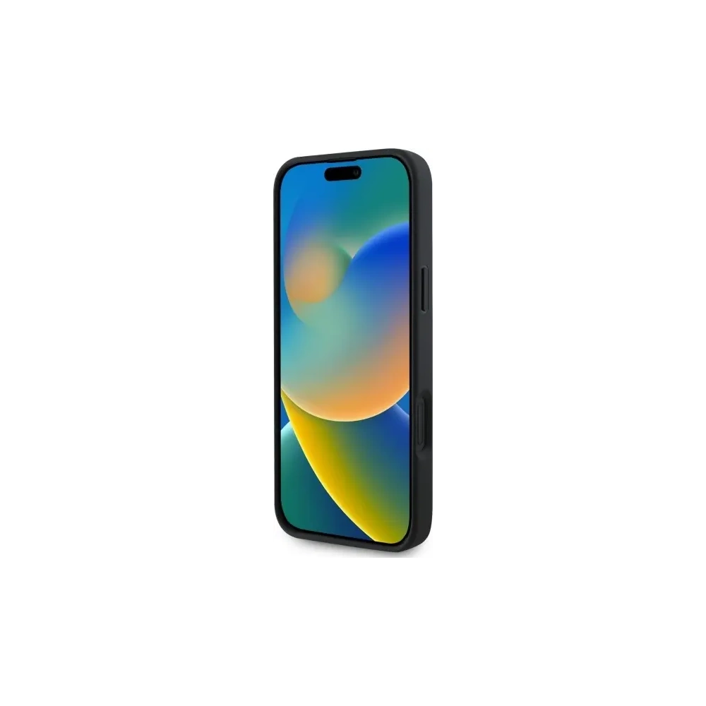 Hurtownia GSM - Etui Guess GUHMP16SP4RPSK Apple iPhone 16 hardcase 4G Tištěné pruhy MagSafe černé/black - GUE4157 - {ean13} - Hurt