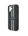 Hurtownia GSM - Etui Guess GUHMP16SP4RPSK Apple iPhone 16 hardcase 4G Tištěné pruhy MagSafe černé/black - GUE4157 - {ean13} - Hurt