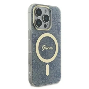Etui Guess GUHMP16XH4STB Apple iPhone 16 Pro Max hardcase IML 4G MagSafe niebieski/blue