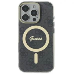 Etui Guess GUHMP16XH4STK Apple iPhone 16 Pro Max hardcase IML 4G MagSafe czarny/black