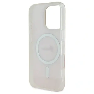 Etui Guess GUHMP16XH4STP Apple iPhone 16 Pro Max hardcase IML 4G MagSafe różowy/pink