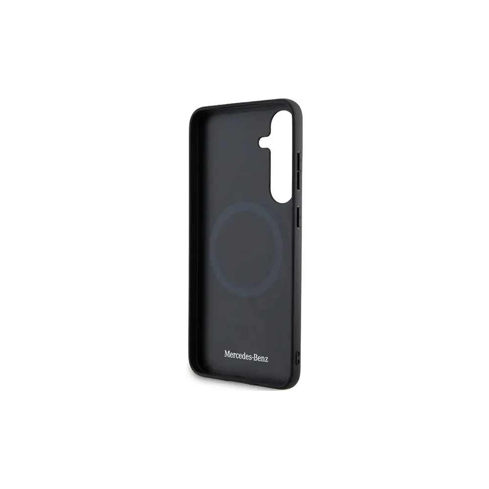 Hurtownia GSM - Etui Mercedes MEHMS24M23RBGVK Samsung Galaxy S24+ Plus hardcase Leather Debossed Line MagSafe czarny/black - MRS286 - {ean13} - Hurt