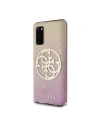 Hurtownia GSM - Etui Guess GUHCS62PCUGLPGG Samsung Galaxy S20 różowo-złoty/gold pink hard case Glitter Gradient 4G Circle - GUE362RS - {ean13} - Hurt