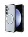 Mercedes MEHMS24S23HUOKC Samsung Galaxy S24 Hartschale Bedrucktes Logo MagSafe transparent