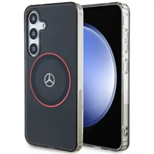 Hurtownia GSM - Etui Mercedes MEHMS24S23HUORK Samsung Galaxy S24 hardcase Double Layer W/ Red MagSafe černá/black - MRS288 - {ean13} - Hurt