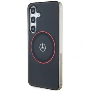 Hurtownia GSM - Etui Mercedes MEHMS24S23HUORK Samsung Galaxy S24 hardcase Double Layer W/ Red MagSafe černá/black - MRS288 - {ean13} - Hurt