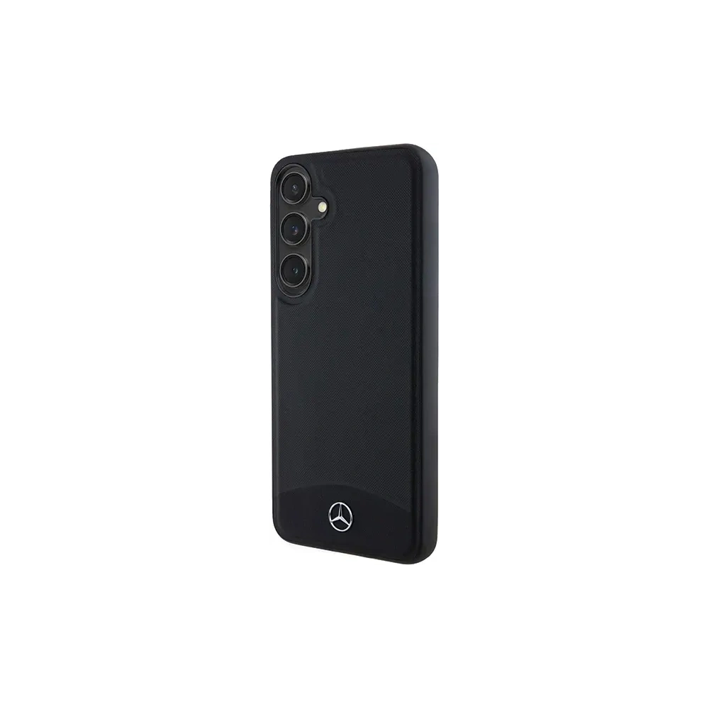 Hurtownia GSM - Mercedes MEHMS24S23RBARK Samsung Galaxy S24 husă din piele texturată și simplă MagSafe neagră - MRS289 - {ean13} - Hurt