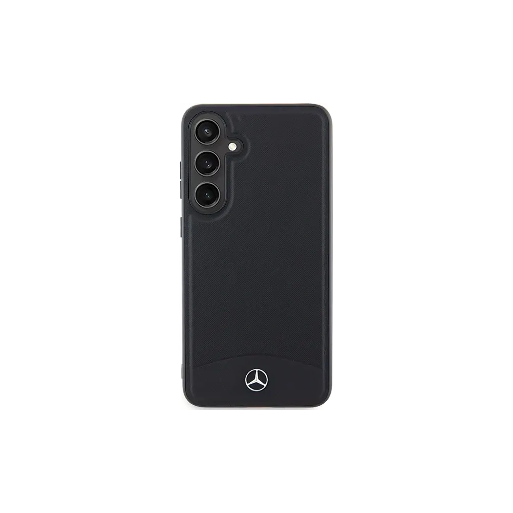 Hurtownia GSM - Mercedes MEHMS24S23RBARK Samsung Galaxy S24 husă din piele texturată și simplă MagSafe neagră - MRS289 - {ean13} - Hurt