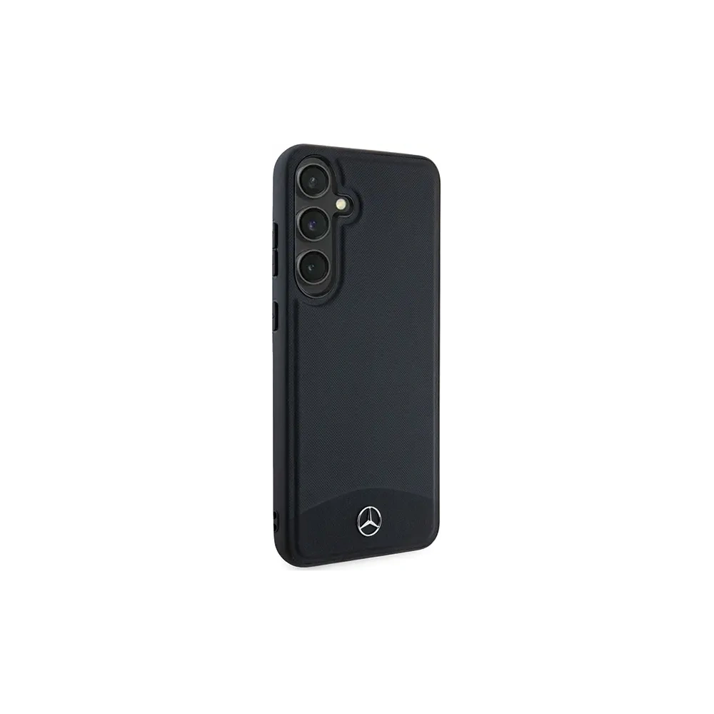 Hurtownia GSM - Mercedes MEHMS24S23RBARK Samsung Galaxy S24 husă din piele texturată și simplă MagSafe neagră - MRS289 - {ean13} - Hurt