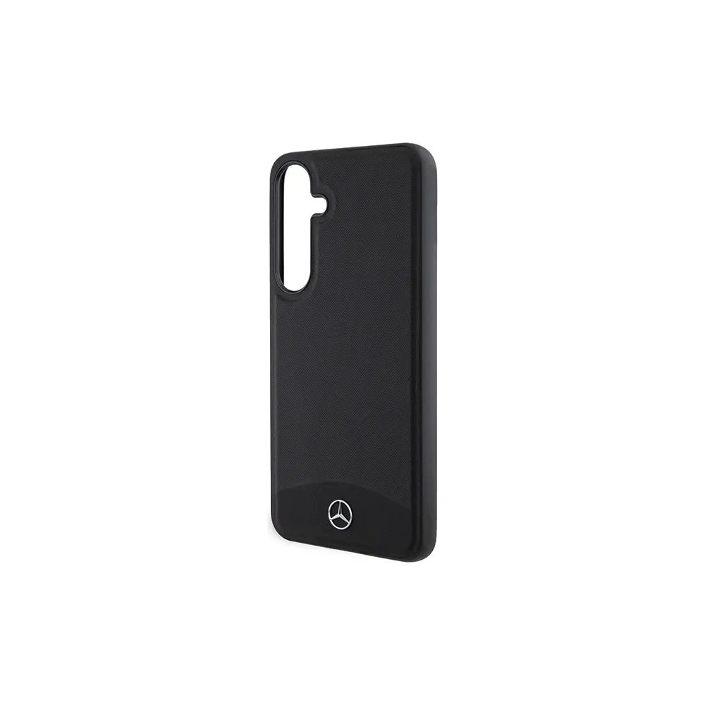 Hurtownia GSM - Mercedes MEHMS24S23RBARK Samsung Galaxy S24 husă din piele texturată și simplă MagSafe neagră - MRS289 - {ean13} - Hurt