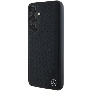 Hurtownia GSM - Mercedes MEHMS24S23RBGVK Samsung Galaxy S24 Hartschale Leder Prägung Linie MagSafe schwarz - MRS290 - {ean13} - Hurt