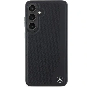 Hurtownia GSM - Mercedes MEHMS24S23RBGVK Samsung Galaxy S24 Hartschale Leder Prägung Linie MagSafe schwarz - MRS290 - {ean13} - Hurt