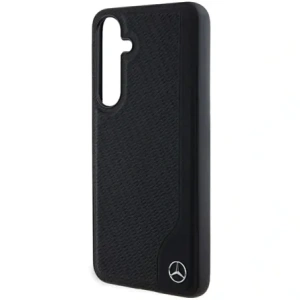Hurtownia GSM - Mercedes MEHMS24S23RBGVK Samsung Galaxy S24 Hartschale Leder Prägung Linie MagSafe schwarz - MRS290 - {ean13} - Hurt